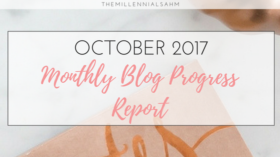 Third Monthly Blogging Report