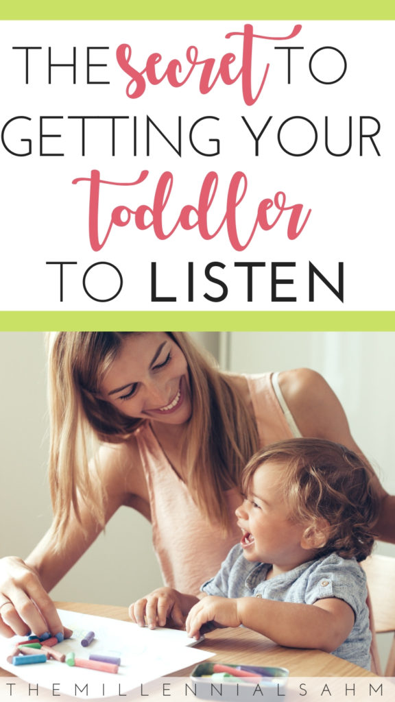 Brilliant parenting advice on how to get your toddler to listen - the first time! Learn the five common reasons why your toddler isn't listening to you, and find out what you can do about it! #RaisingKids #ToddlerHacks #PositiveParenting #ParentingTips #GoodParenting #Kids #GetYourToddlerToListen