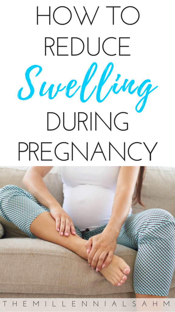 While some swelling during pregnancy is normal, there are a couple of things that you can do to reduce swelling during pregnancy.