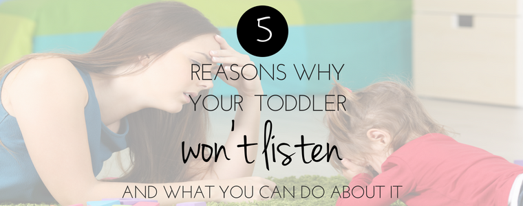 Brilliant advice on how to get your toddler to listen!