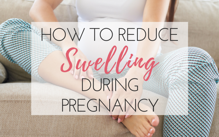 How To Reduce Swelling In Pregnancy