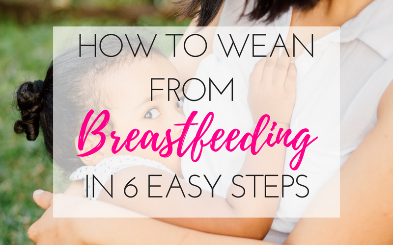 Weaning your toddler from breastfeeding can be tough - but it doesn't have to be. Check out these 6 tips to make weaning from breastfeeding a bit easier.