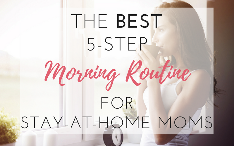 If you're looking for a simple morning routine that you can get done before the kids wake up, check out my super easy 5 step morning routine!