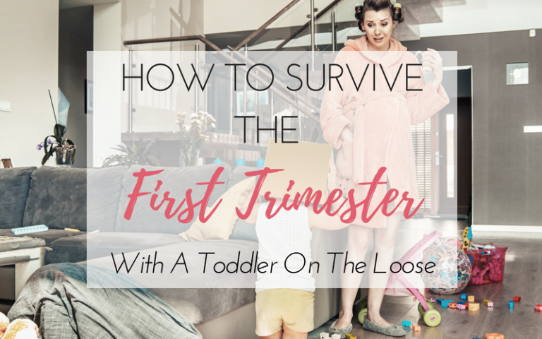 How To Survive The First Trimester of Pregnancy – With A Toddler On The Loose