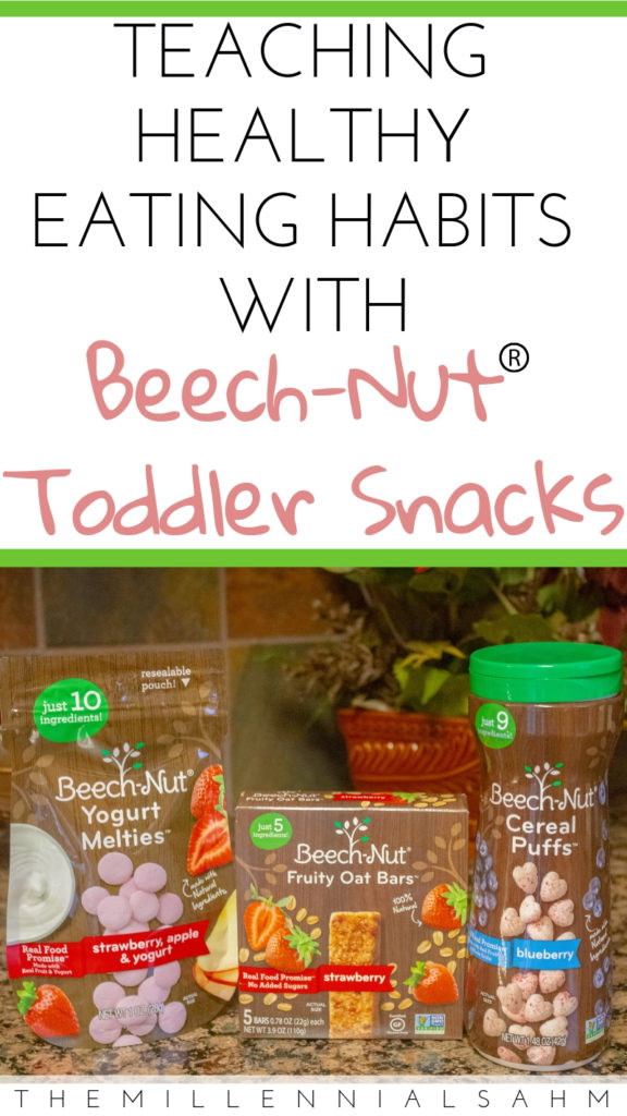 Teach your toddler Healthy Habits with Beech-Nut® Toddler Snacks! They’re made with simple ingredients, are gluten-free, and your toddler will love them! Look for Beech-Nut® Toddler Snacks in the baby food aisle in your grocery store! #BeechNutPartner #realfoodforbabies #ad