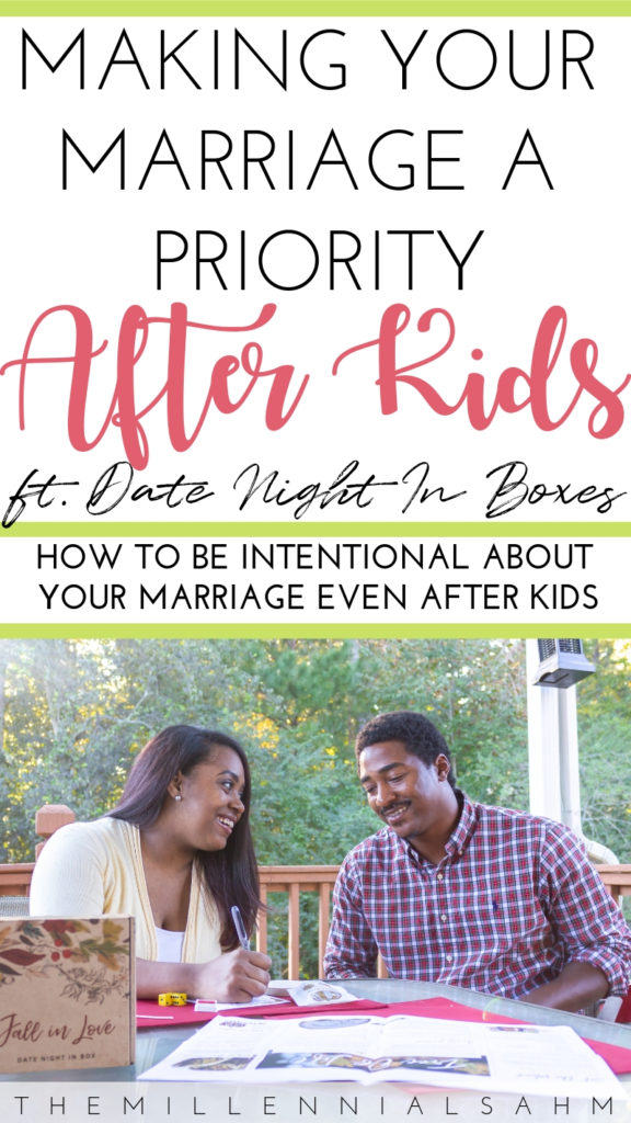 Once you have kids, it can be hard to make time for your spouse. Find out what my husband and I do to make our marriage a priority even after kids!