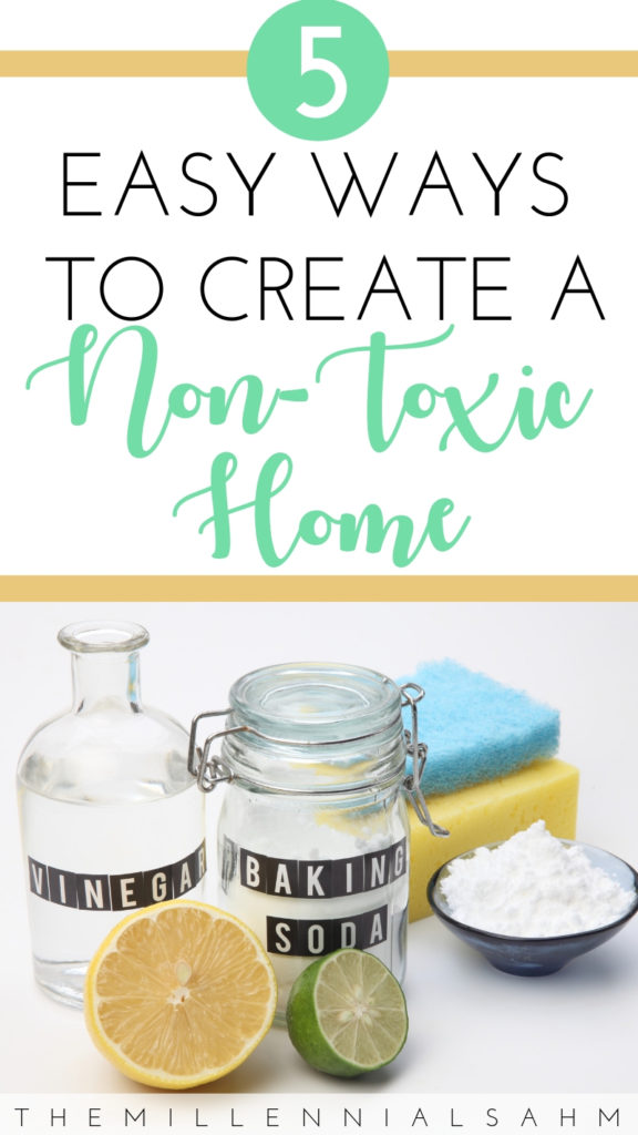 Ready to ditch the toxic items in your home and start the journey of non-toxic living? If so, check out these 5 easy ways to create non-toxic home!