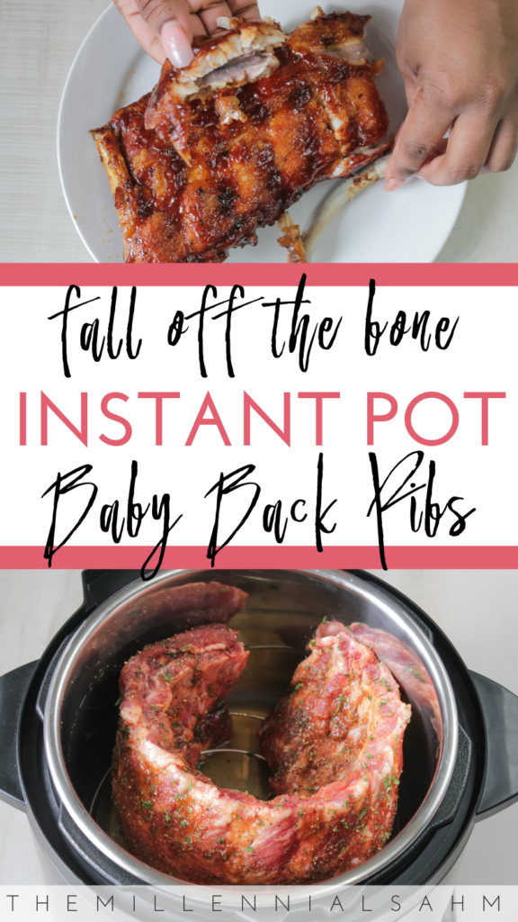 These fall off the bone, Instant Pot Baby Back Ribs are full of flavor and can be made in 25 minutes right inside the Instant Pot!