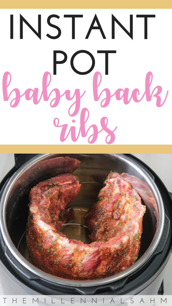 These fall off the bone, Instant Pot Baby Back Ribs are full of flavor and can be made in 25 minutes right inside the Instant Pot!