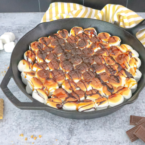 Cast Iron Skillet S'mores Dip