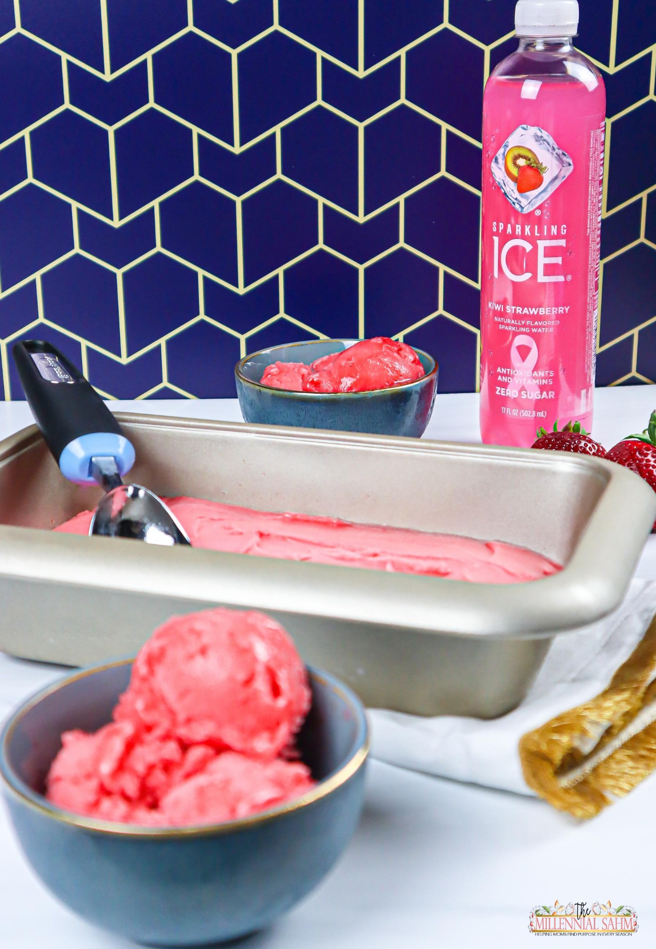 Looking for a guilt-free, sugar-free dessert to enjoy during these hot summer days? Look no further than this super easy Italian ice recipe featuring Sparkling Ice.