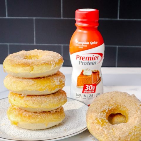 Pumpkin Spice Protein Donuts