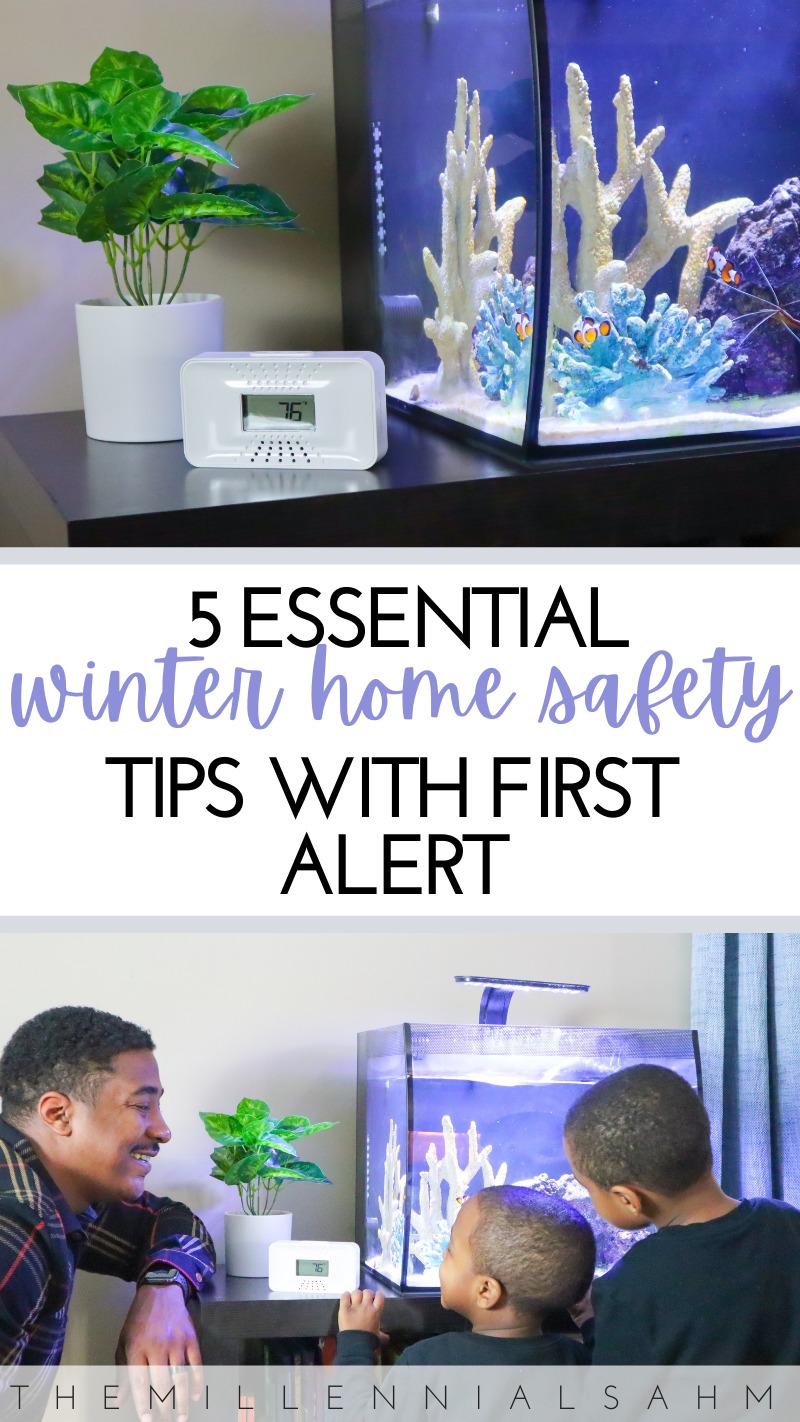 These 5 essential winter home safety tips will show you how you can make your home safer during the winter season with @firstalertsafety #KnowCO #FirstAlert #ad