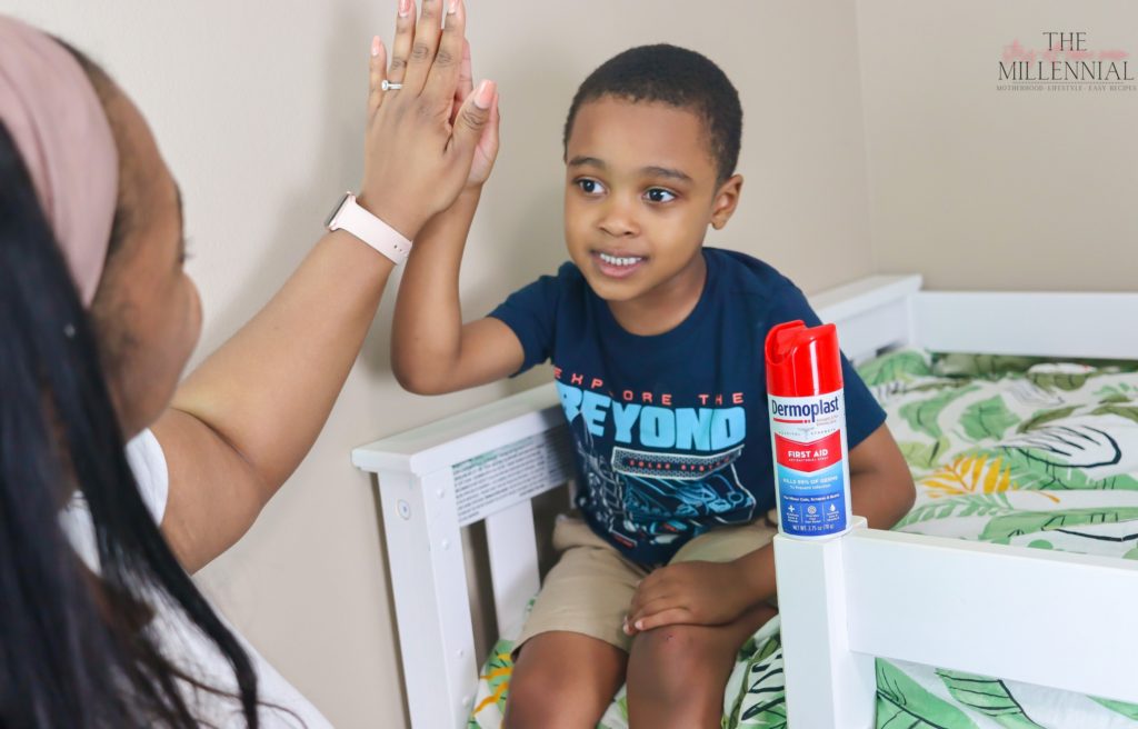 Everyday First Aid Routine for Common Boo Boo's - The Millennial SAHM