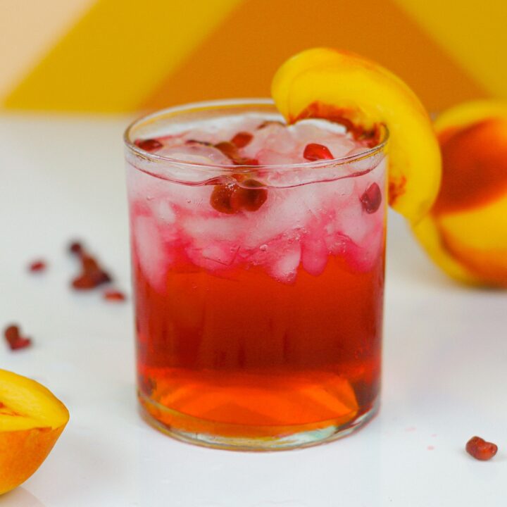 Pomegranate Peach Energy Drink