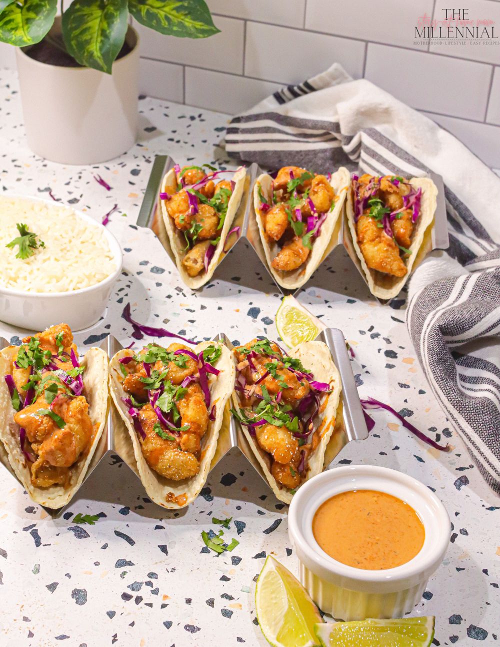 These fried catfish tacos are one of our absolute favorite go-to meals and are the perfect hearty dinner solution for any day of the week!