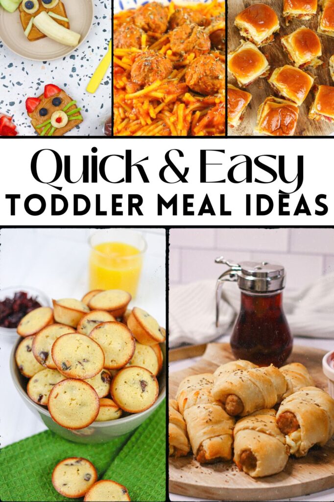 12 quick and easy toddler meal ideas: photos