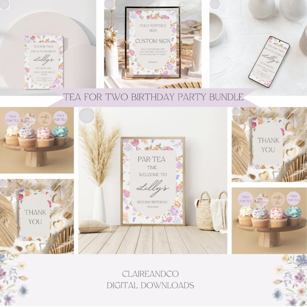 Second Birthday Themes