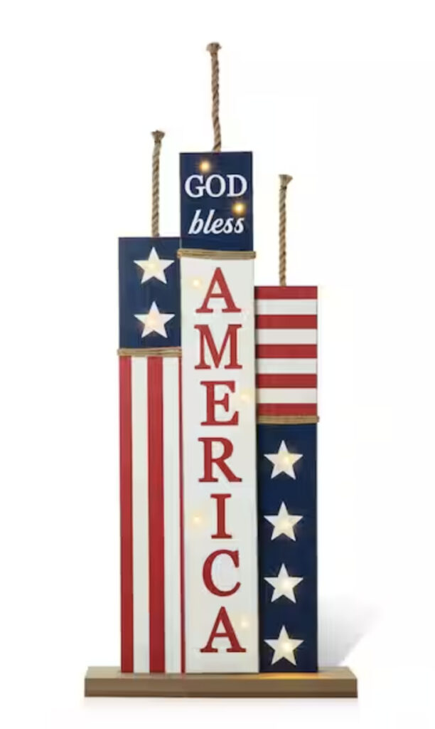 With holidays like Memorial Day and the 4th of July on the horizon, it's time to stock up on some red, white, and blue patriotic decorations!