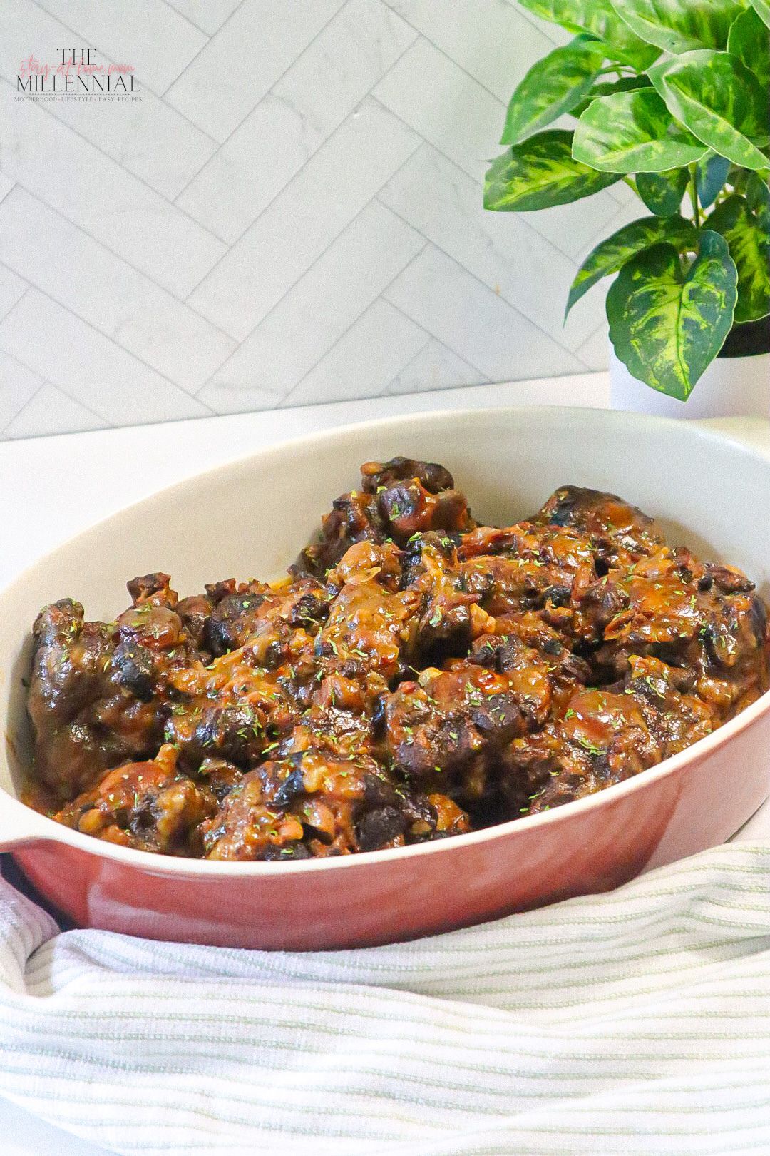 These fall-off-the-bone, slow cooker oxtails with gravy are easy to make and absolutely delicious, tender, and full of flavor!