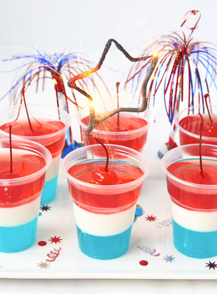 With holidays like Memorial Day and the 4th of July on the horizon, it's whip up some delicious red, white, and blue desserts!