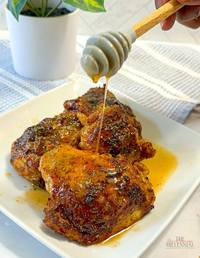 This delicious hot honey chicken recipe is perfect for a quick and easy dinner solution and can be whipped up in no time in the air-fryer.