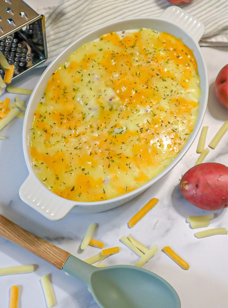 Cheesy Garlic Mashed Potatoes