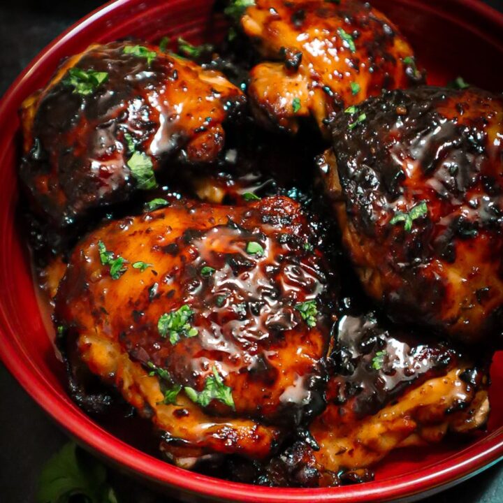 Lazy Air Fryer Jerk Chicken