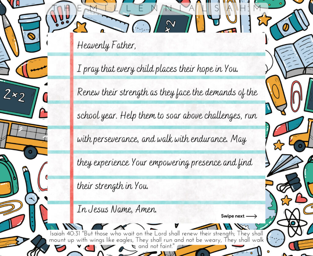 Prepare your little one for their best school year yet and bring peace to your mama heart with these back-to-school prayers.