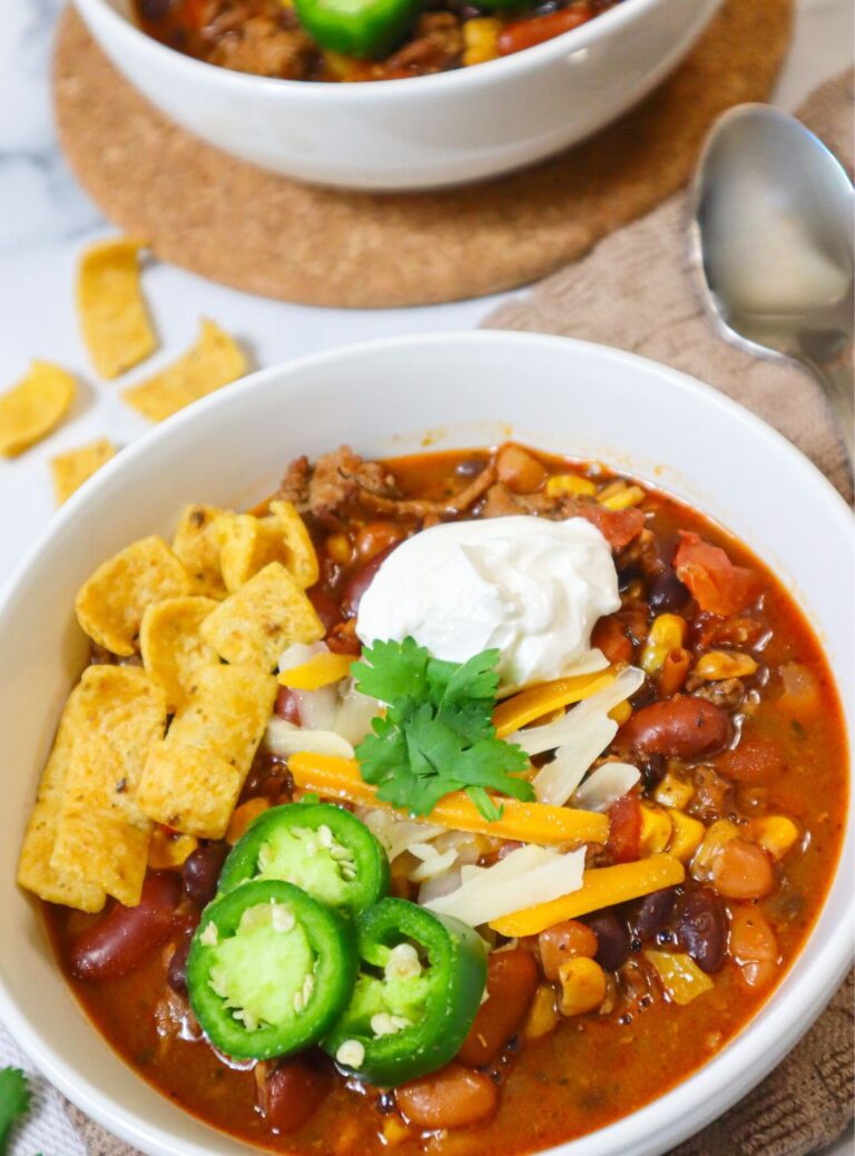 Taco Soup Recipe (Easy & Delicious)