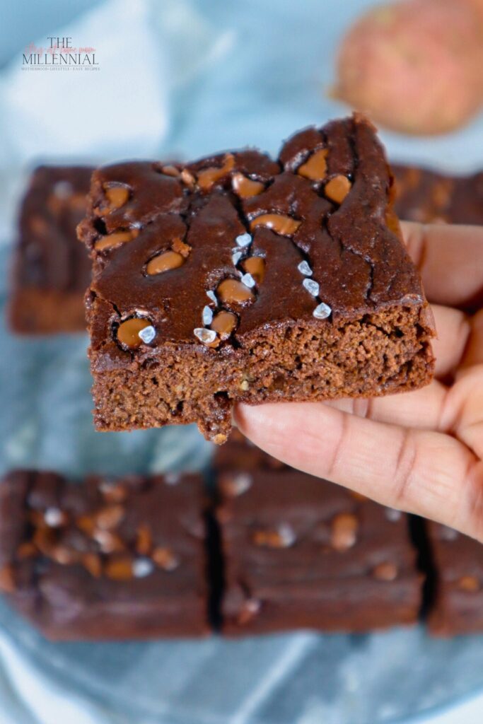 These fudgy Sweet Potato Brownies are a rich, delicious, sugar free twist on classic brownies that's sure to satisfy your sweet tooth!