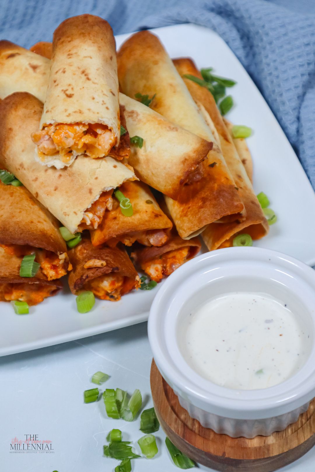 These air fryer buffalo chicken taquitos are full of flavor and can be whipped up in minutes - the perfect appetizer to have in your arsenal.