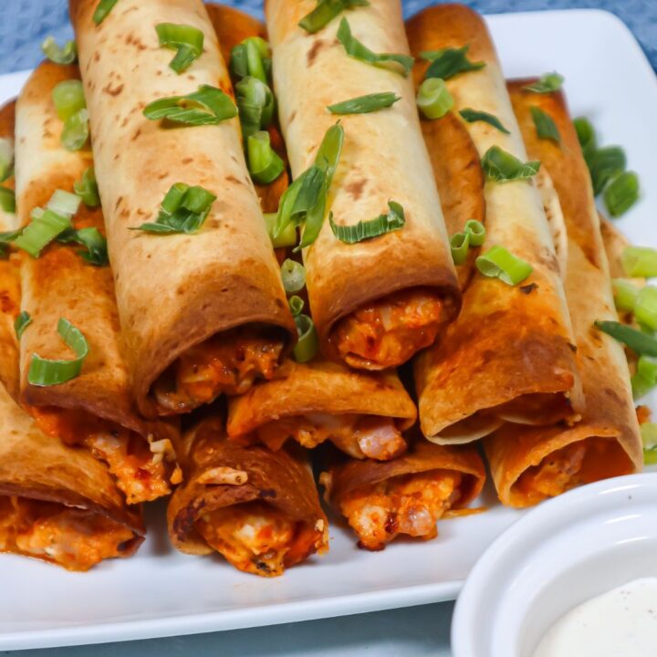Buffalo Chicken Taquitos