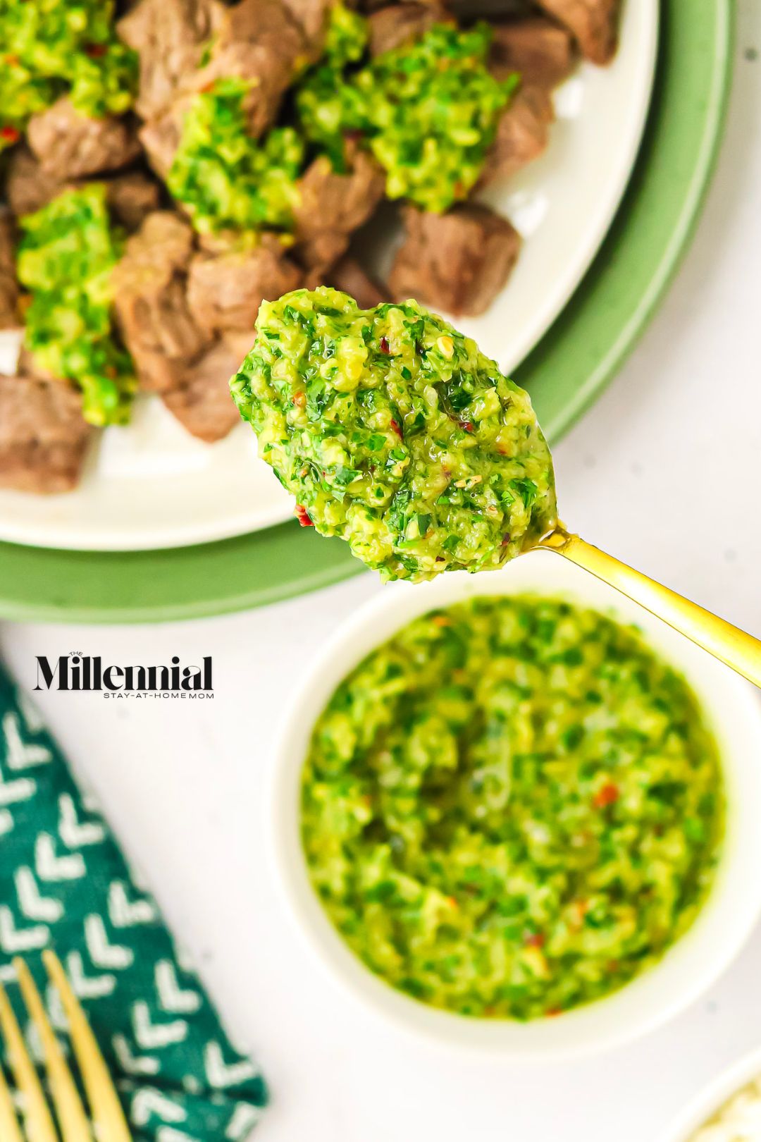 These chimichurri steak bites are proof that all you need are a few simple ingredients to whip up a dinner that feels special.