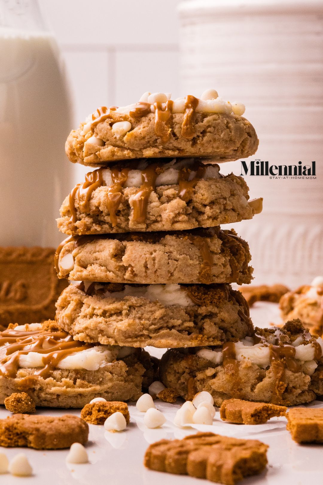 These Biscoff Butter Cookies are soft, chewy, and loaded with that signature caramelized cookie flavor in every bite.