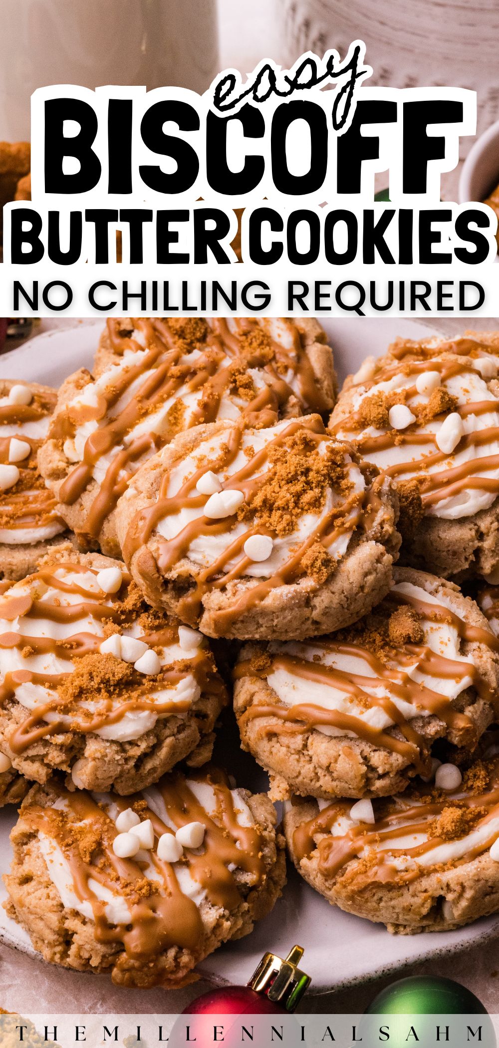 These Biscoff Butter Cookies are soft, chewy, and loaded with that signature caramelized cookie flavor in every bite.